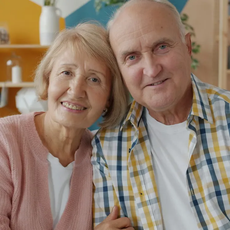 An elderly couple like all others requiring caring and professional dental care.