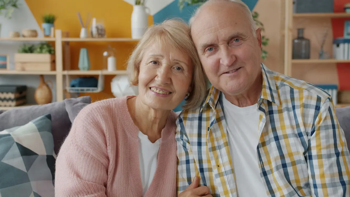 An elderly couple who like all others require caring and professional dental care.